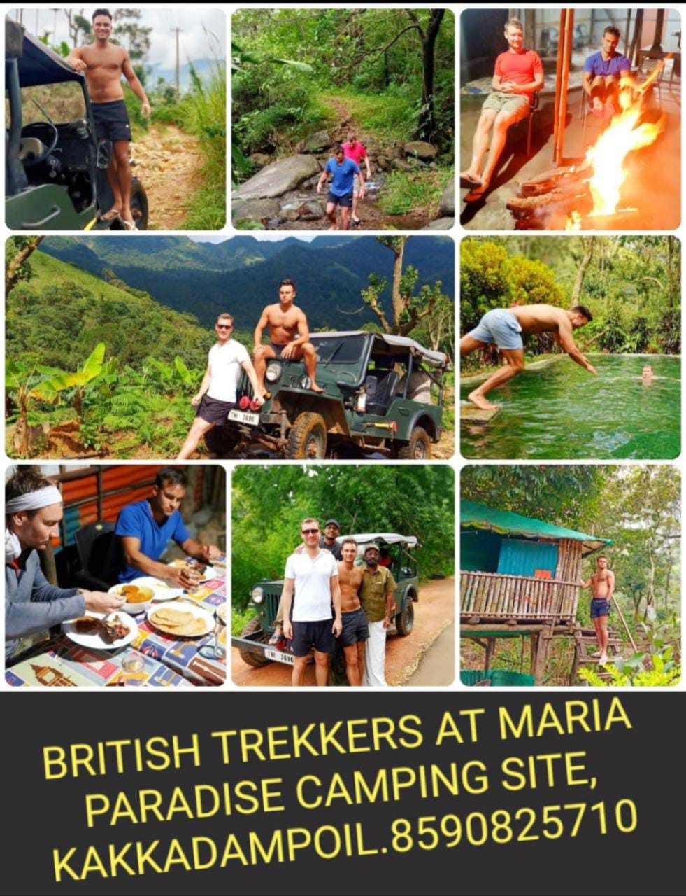 Maria Paradise Adventure Camping Site Kakkadampoil